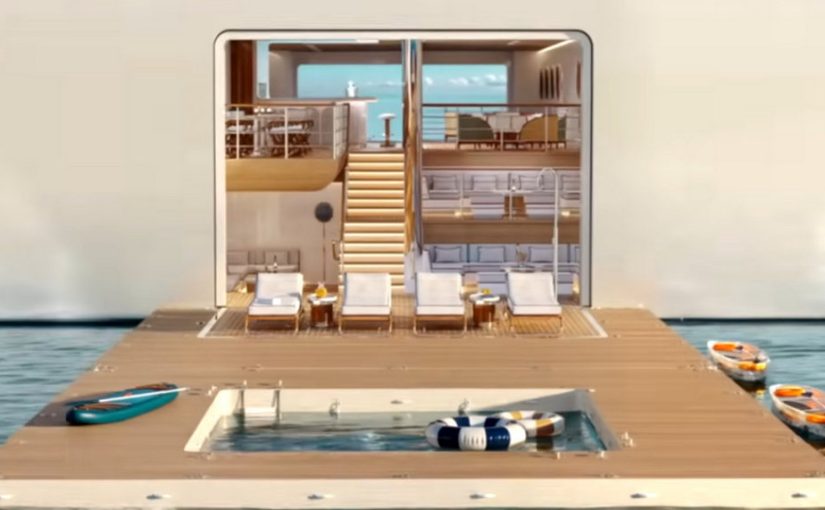 Вот ты какая. Плавучая купальная платформа